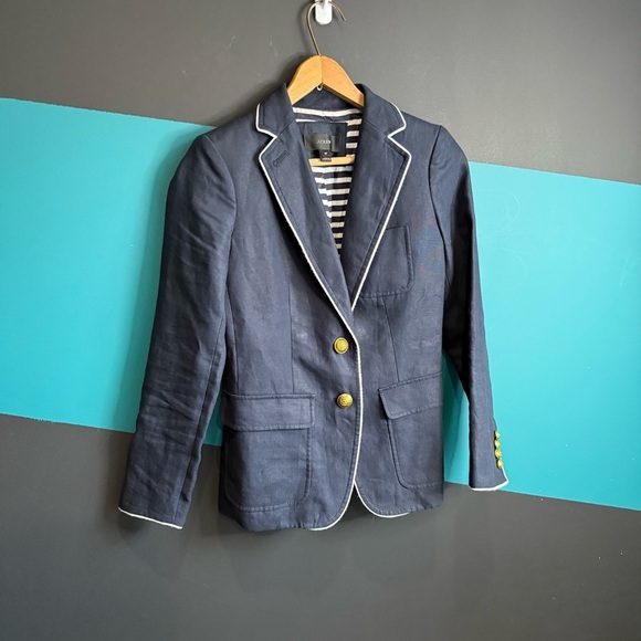 J. Crew Blazer 100% linen - Picture 4 of 14